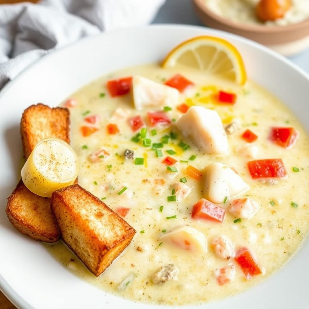 Fulton Fish Market-suppe