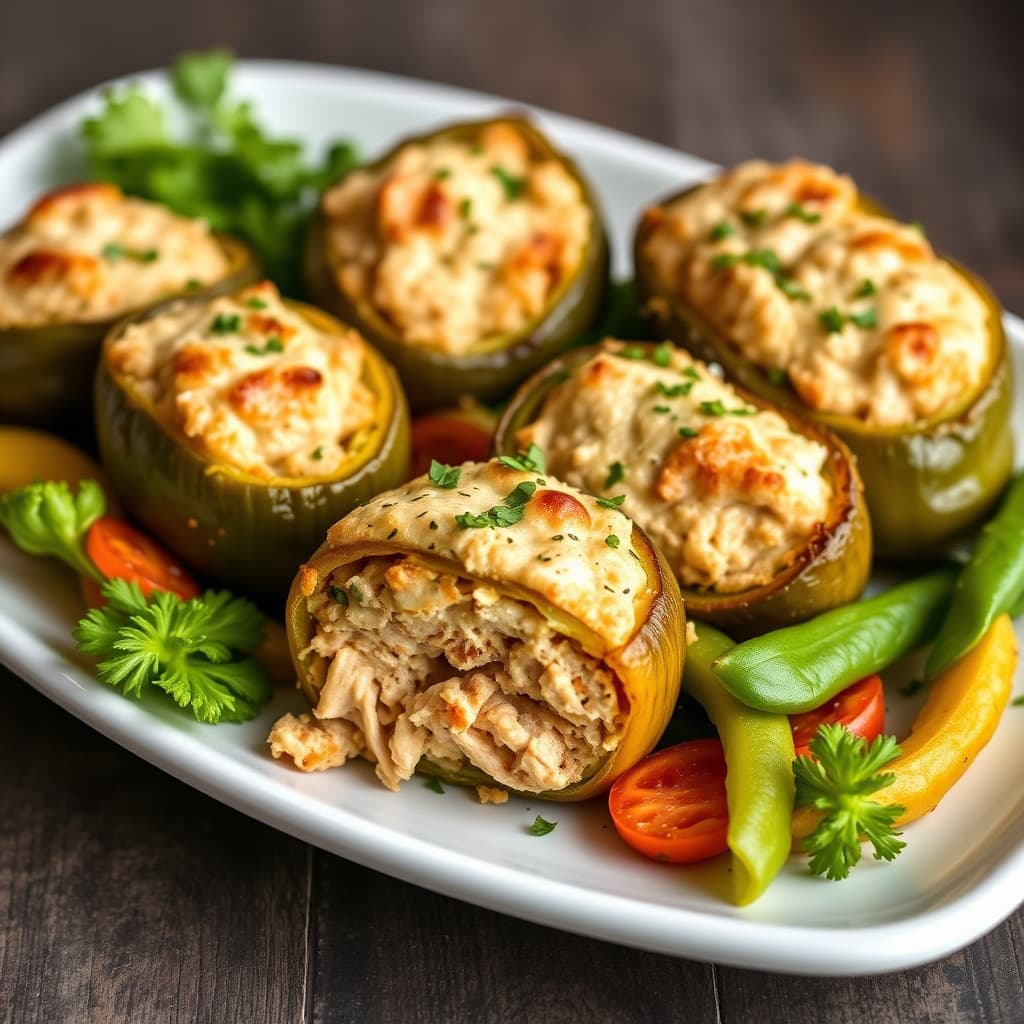 Fylte grønnsaker med tyrkisk stil