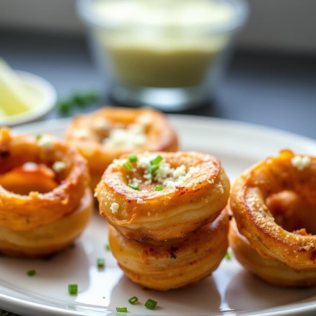 Fylte løkringringer