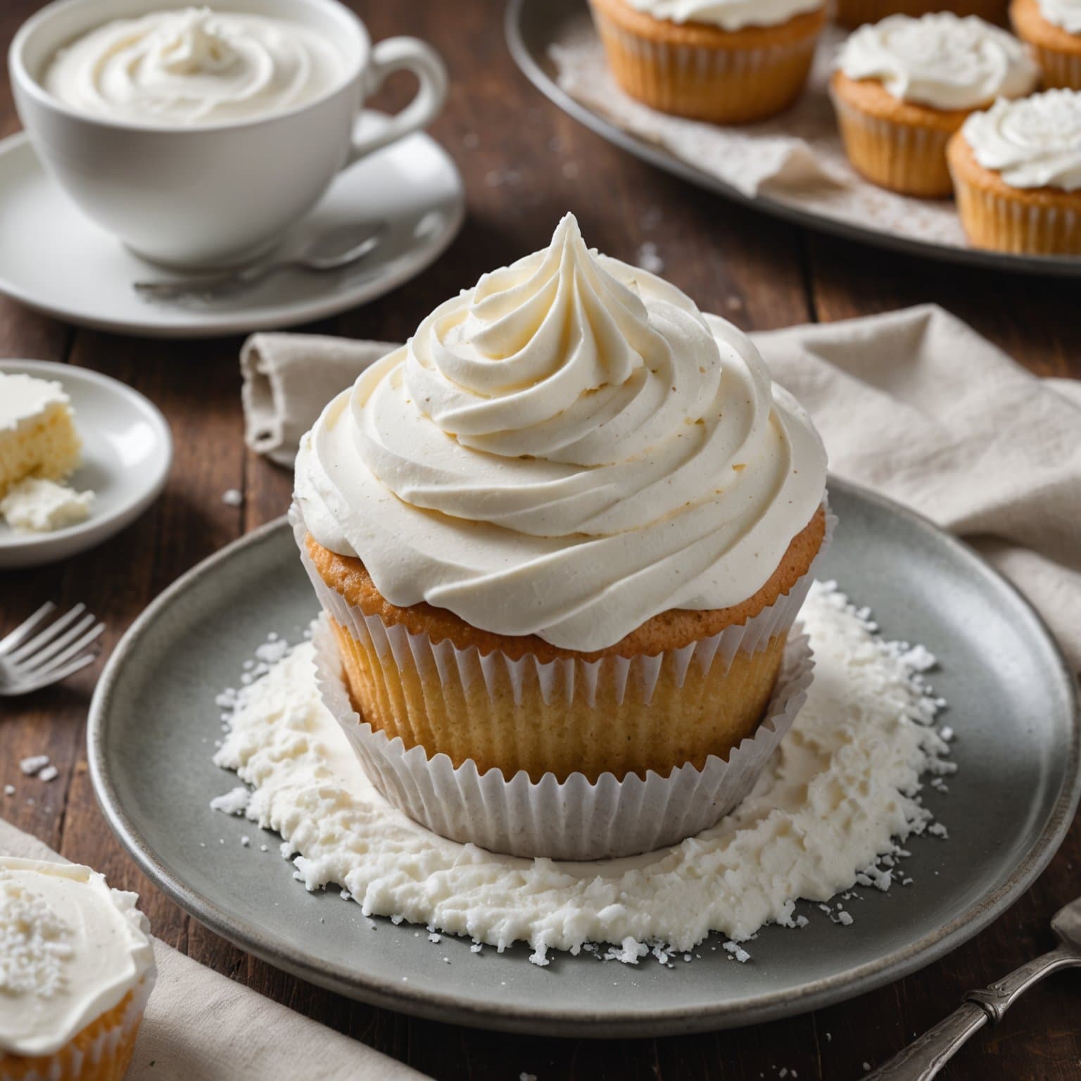 Gamlemoden snøtoppsfrosting