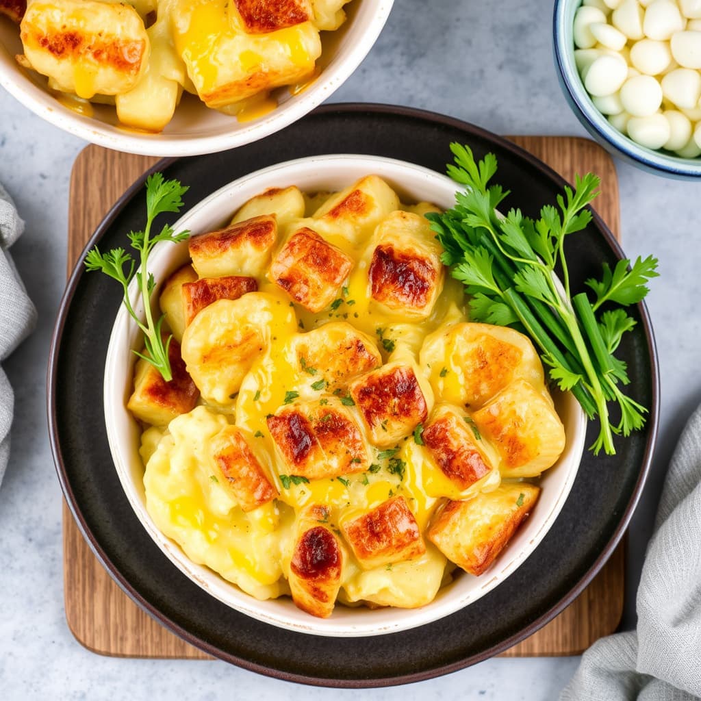 Gammel irsk skrellede poteter med riller