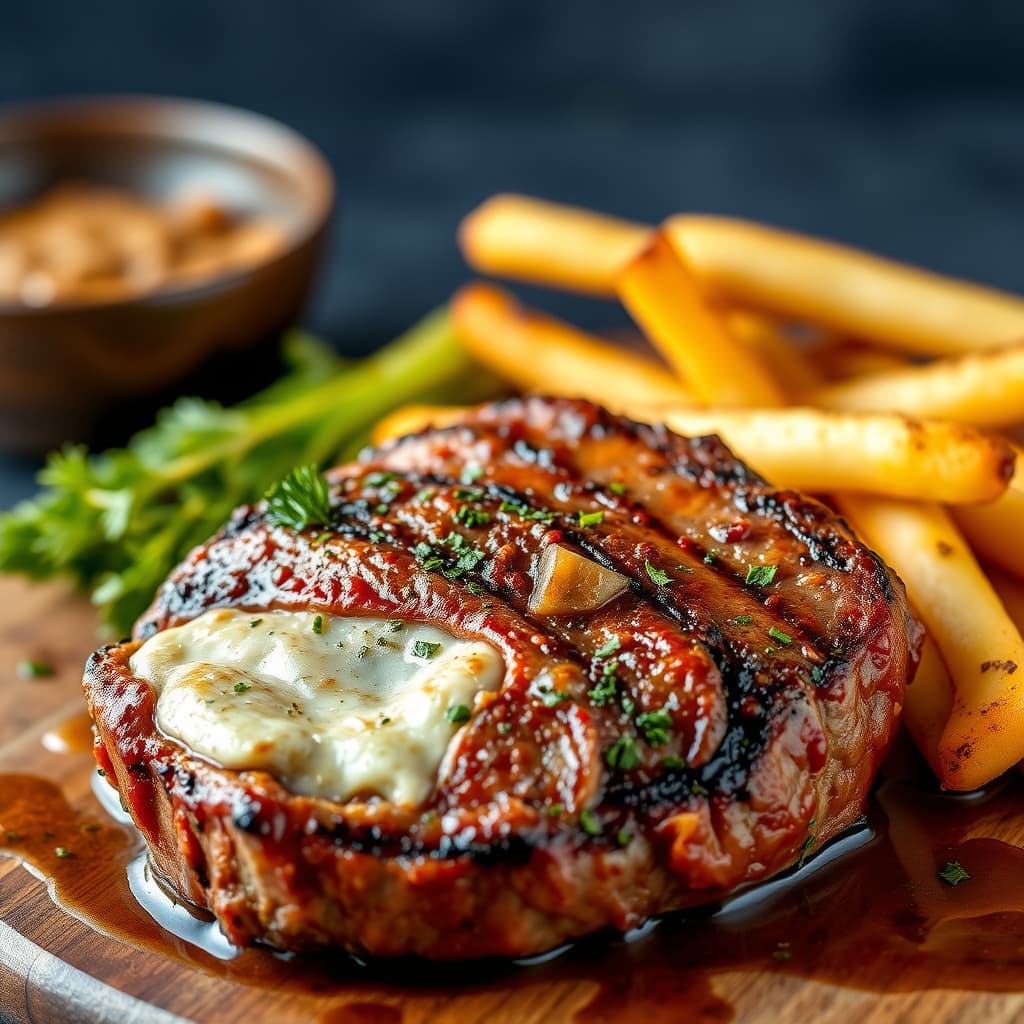 Gaucho-fylt ribeye-steak