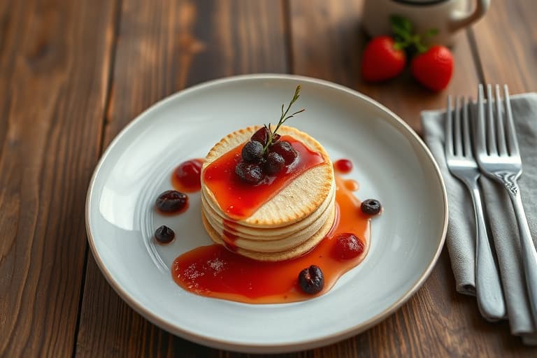 Praliné Shortbread-kvadrater