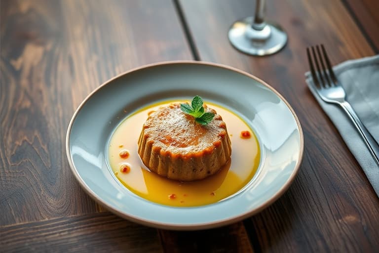 Carolina-rispudding brûlée