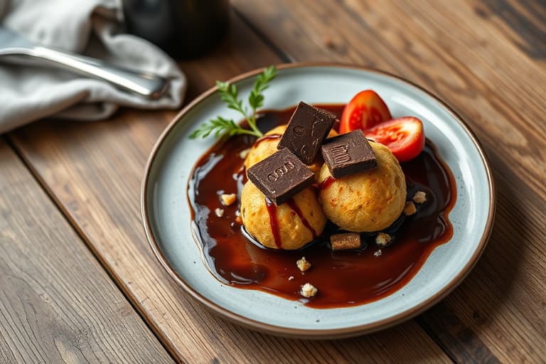 Dobbel sjokolade-gingersmåkaker