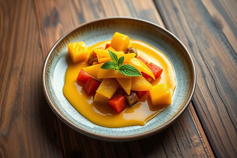 Krydret mango-mojitosaus