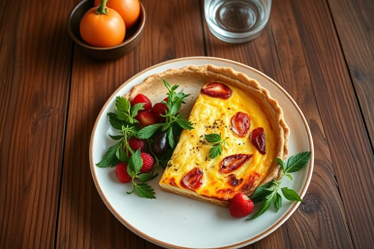 Madame Quiche sin ostekake