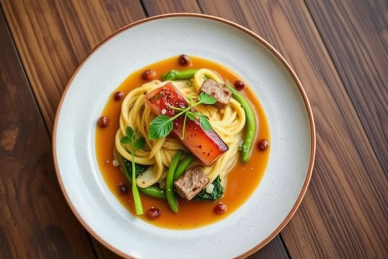 Grillet skinke- og tre-ostesmørbrød