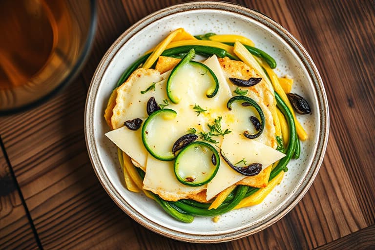 Gruyère- og spinatgrateng