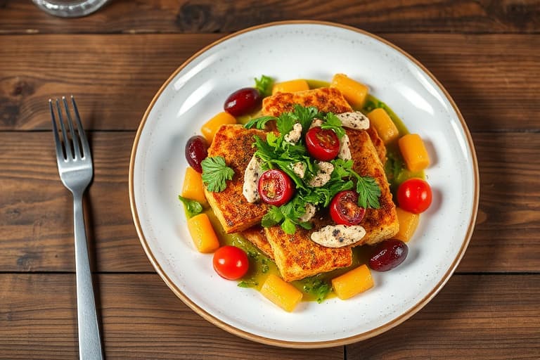 Frittsprettet, tørrsaltet ovnsstekt kalkun med ovnsbakte rotgrønnsaker og panzanella