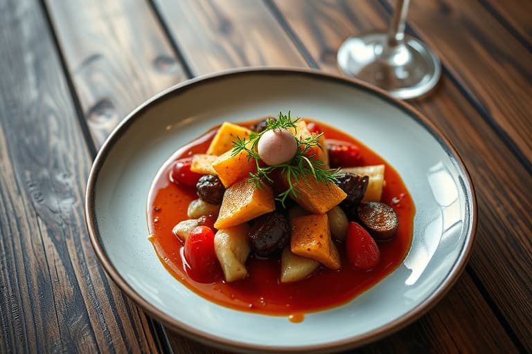 Artisjokk- og bønnecrostini