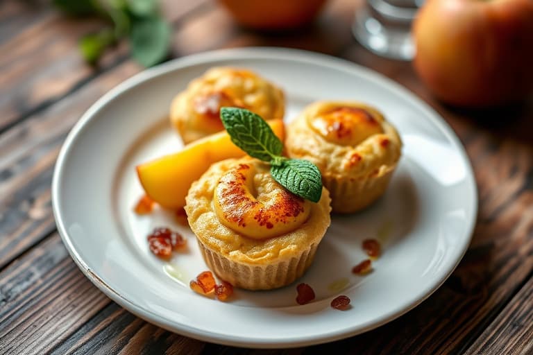 Mini-muffins med appelsin og krydder