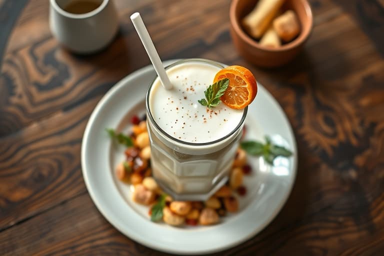 Gresskarpai-milkshake