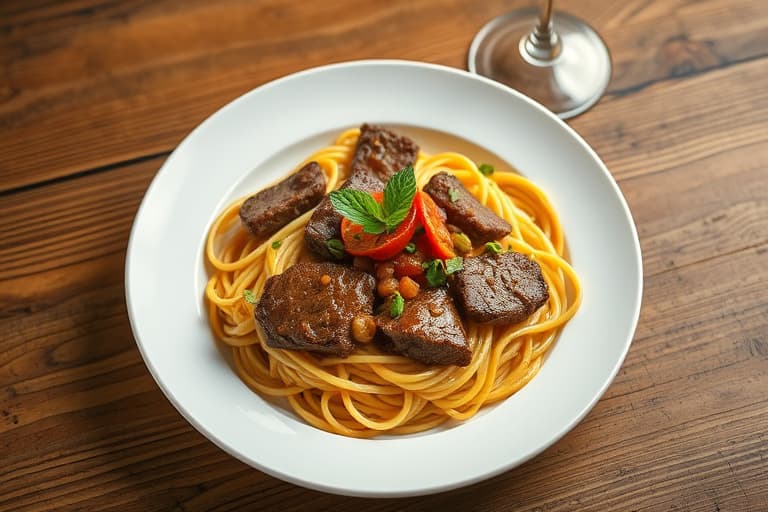 Lamb Spaghetti