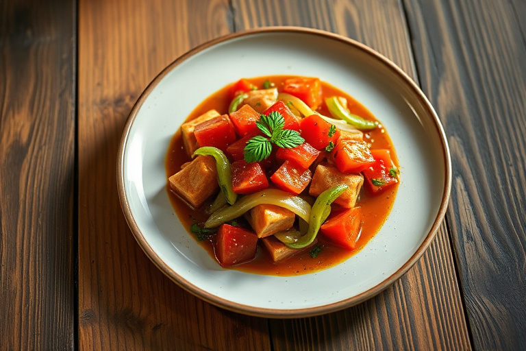 Rask tomatsalat med chutney