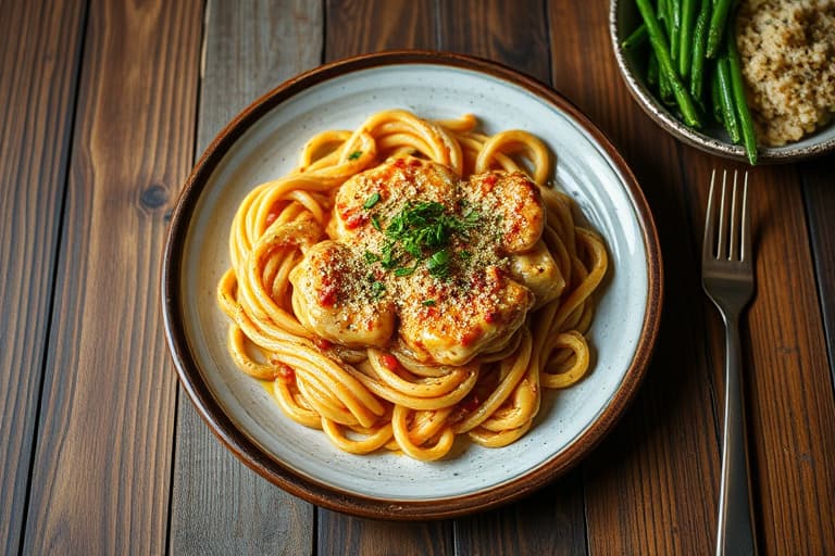 Kylling Tetrazzini for mange personer