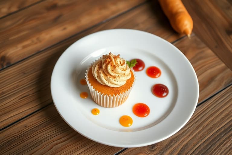 Høstgresskarcupcakes