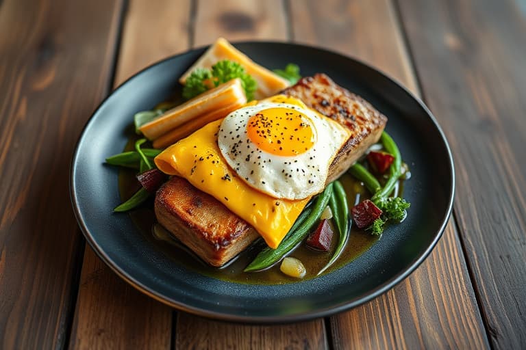 Grillet ostebrunchgrateng