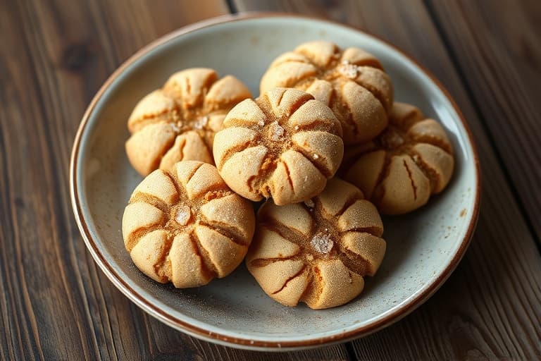 Snickerdoodles med et snev av ingefær