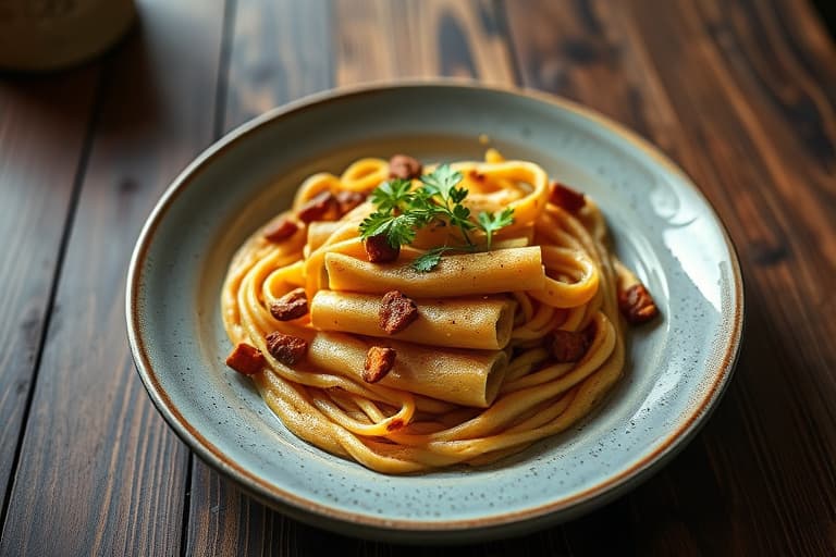 Glutenfri makaronipai med ost