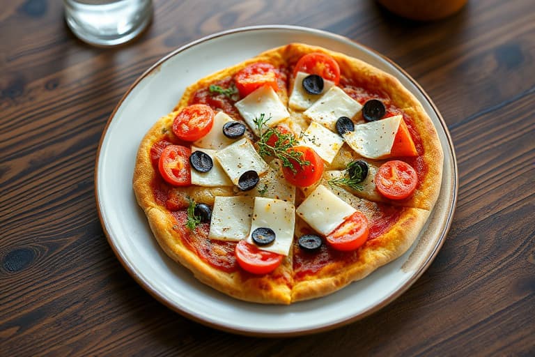 Cheesy blomkålspizzabunn