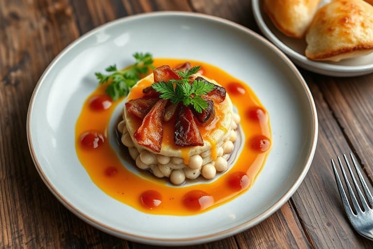 Trefarget kokosnøttkake