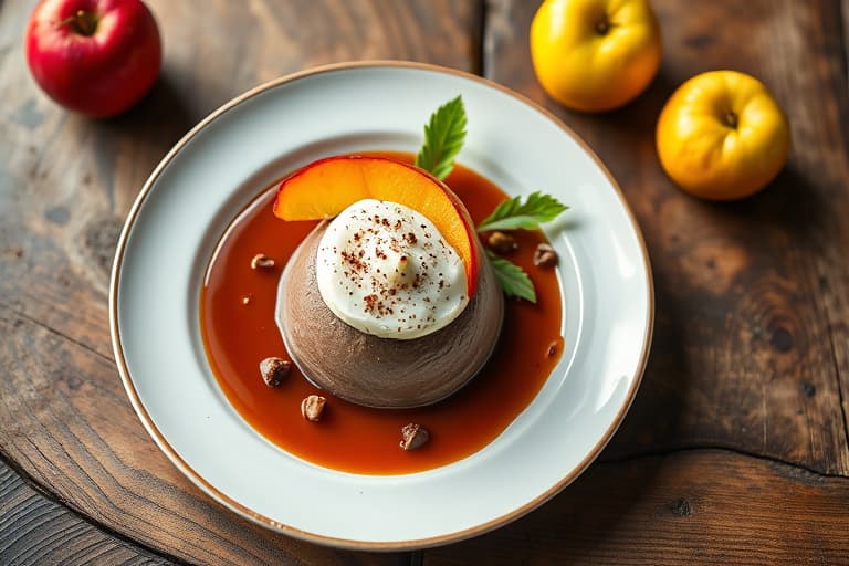 Sjokoladeklementmousse med appelsinsmak