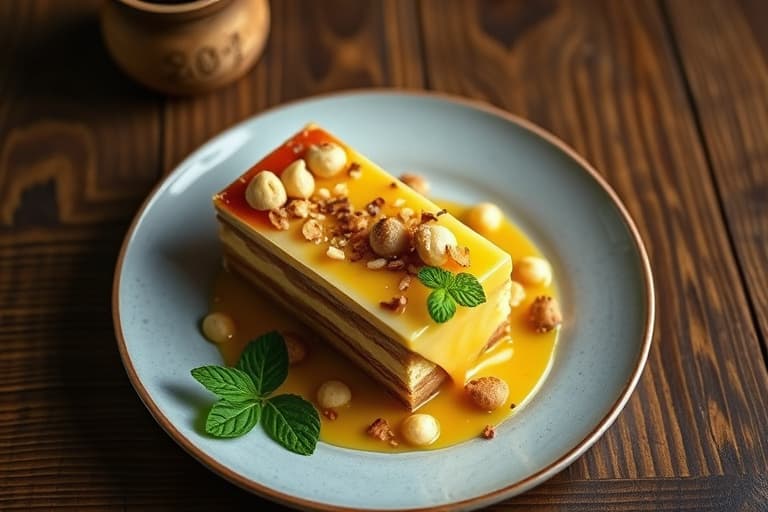 Macadamia-ananasdrøm kake