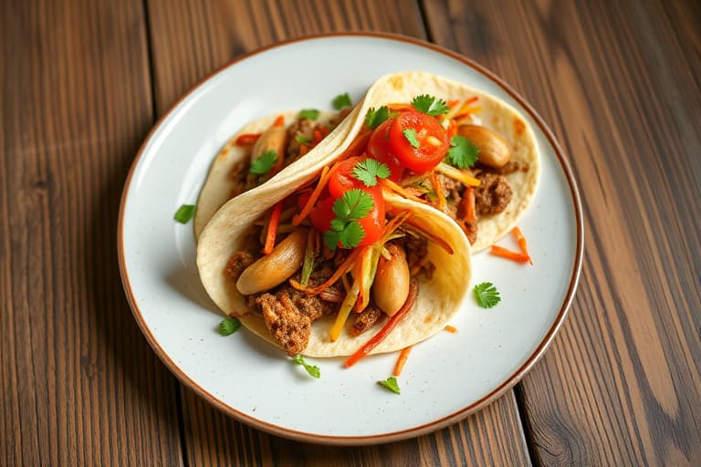 Sprø maischips-tacos