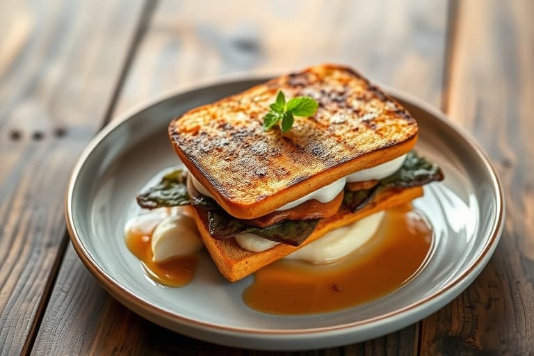 Grillet smores-sandwich