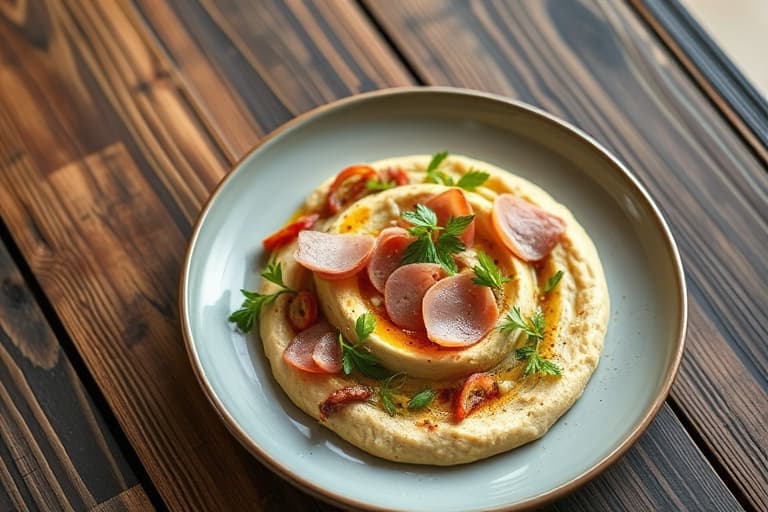 Kidneybønne, hamp og hummus