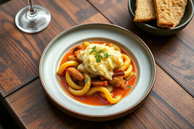 Jim's ølmakaroni og ost gratinering