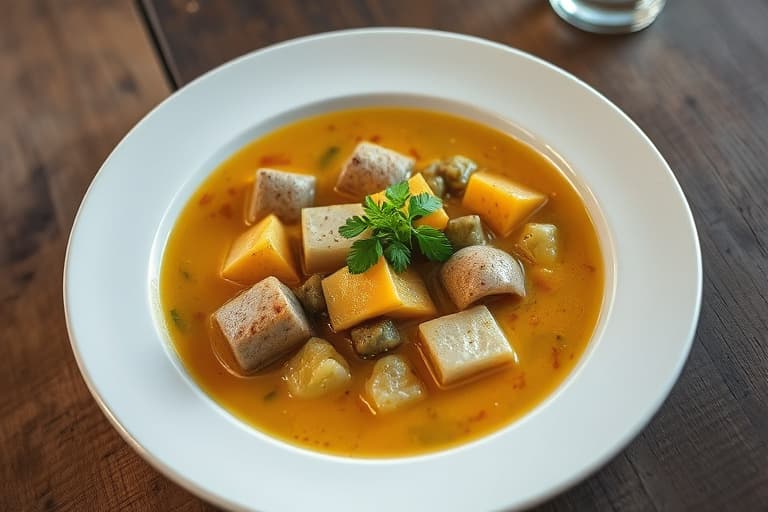 Nederlandsk Musterdsoep eller Zaanse Mosterdsoep