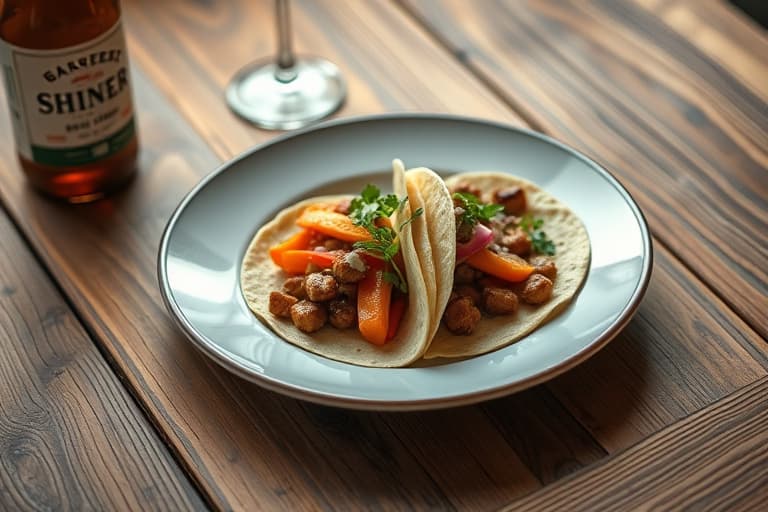 Shiner® Bock-tyggede kyllingtacos