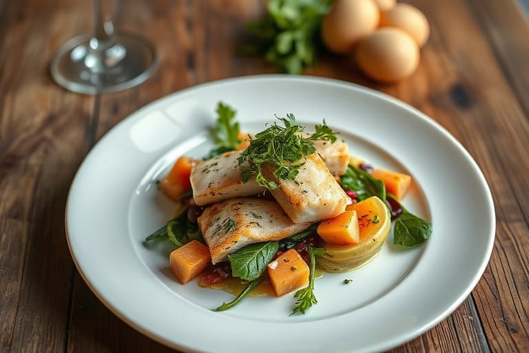 Lagvis laksesalat med Cobb-inspirasjon