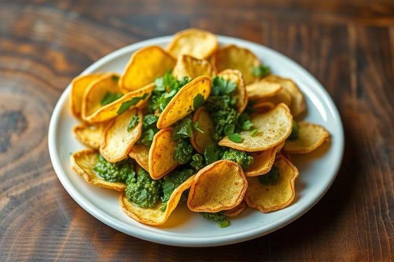 Pesto Chips