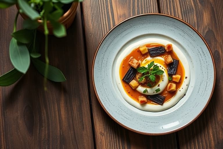 Sjokolade, tranebær og nøttedyoghurtdip