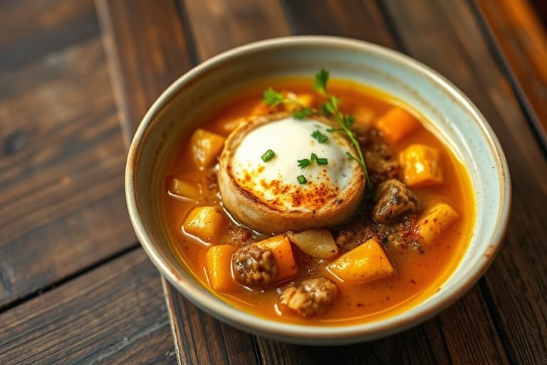 Hash Brown Potetsuppe