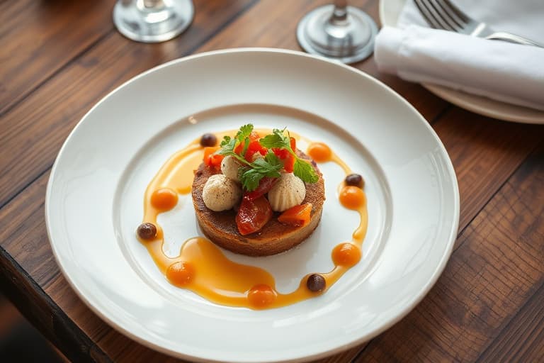 Peanøttsmør og honning overnattsgrøt med valnøtter og tranebær