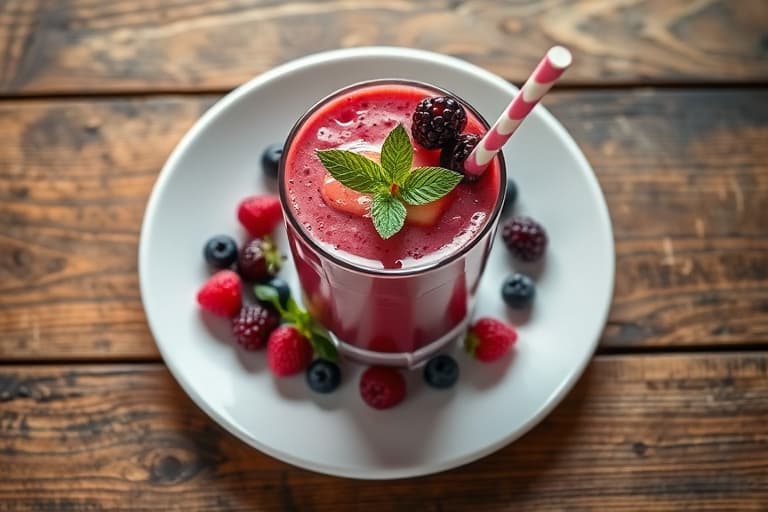 Cherry Berry Blast Smoothie