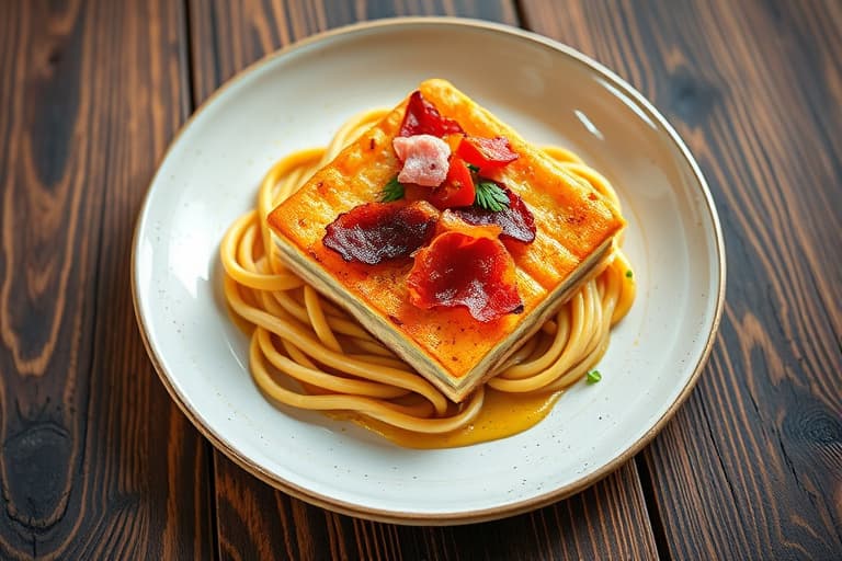 Boxty med lever og bacon