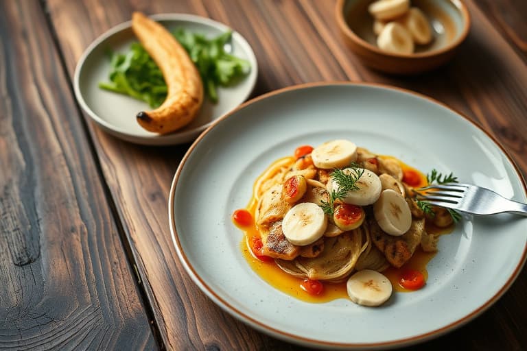 Den beste fuktige lotus-kjeks- og bananbrødoppskriften noensinne