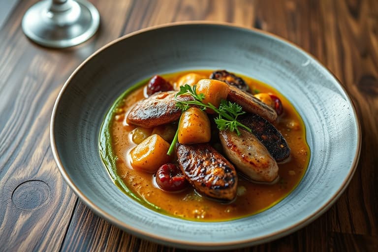 Raskt stekte sjøkreps med rask steking