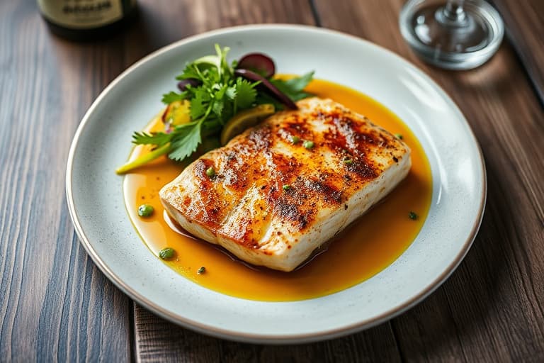 Grillet kyllinglår og marinade