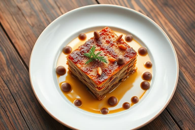 En enkel tranebær- og mandelkake