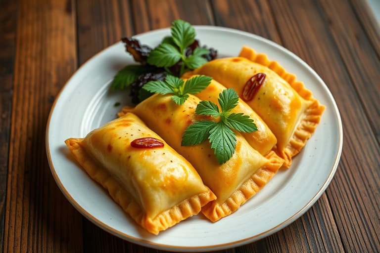 Søte plantain-empanadas