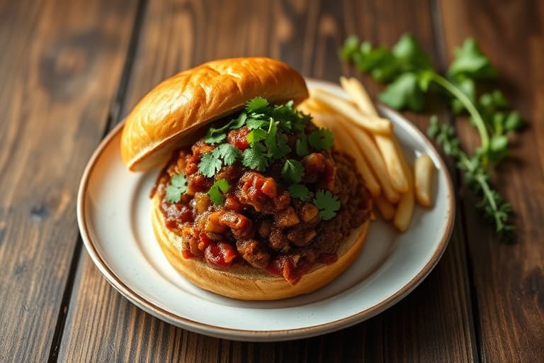 Maddogs hjortekjøtt Sloppy Joes