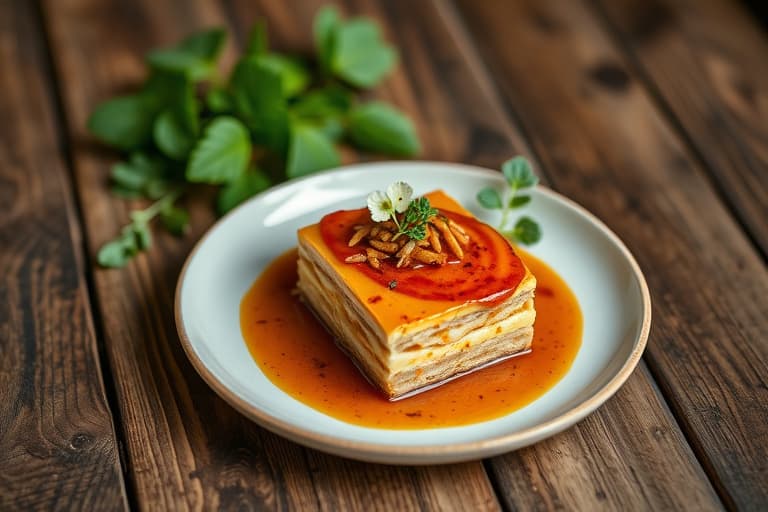 Ginger-Pære Oppnedkake