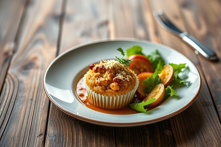 Frukt- og fiberenergimuffins