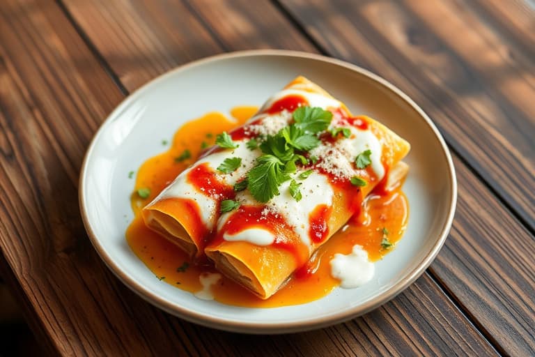 Frokostenchiladas fra Jones Dairy Farm